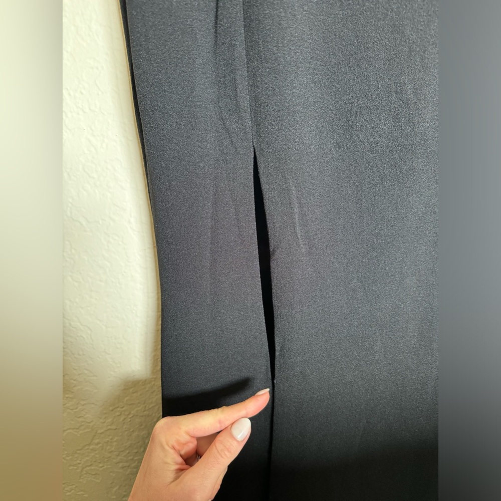 Dress the Population Black One-Shoulder Maxi Dress - Picture 6 of 11